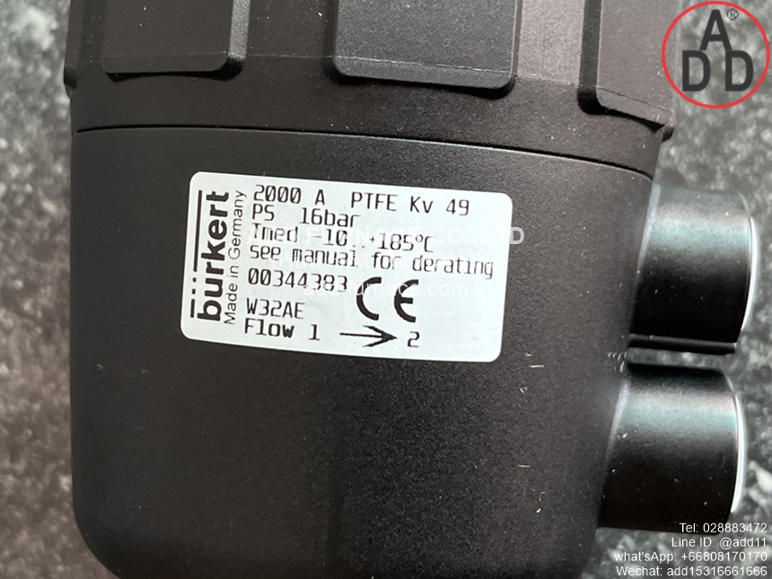 Burkert 2000 A 25,0 PTFE RG G2 (5)